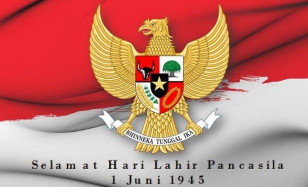 Selamat memperingati Hari Lahir Pancasila 1 Juni 2021.