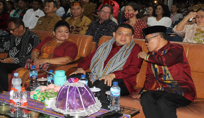 Ibadah Syukur dan Malam Budaya STFT INTIM di Makassar di Hadiri Wali Kota Makassar